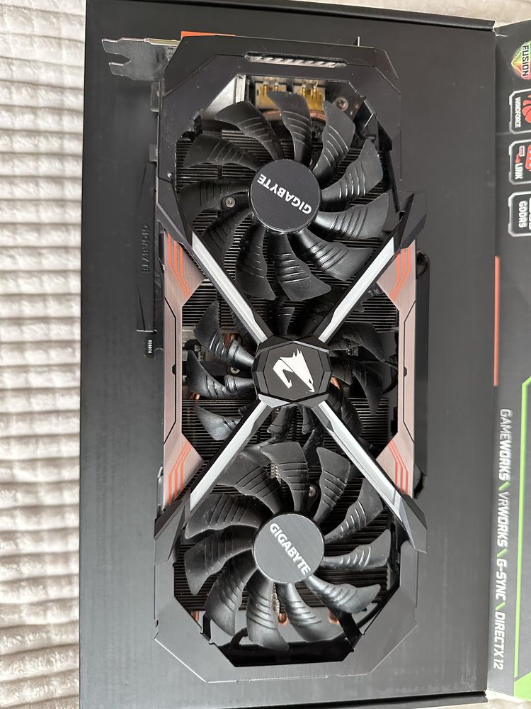 Видеокарта AORUS GeForce GTX 1070 8G (rev. 2.0)
