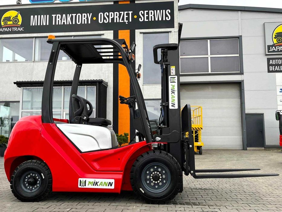 Wózek Widłowy 2T MIKANN, Maszt 4.5m,Triplex, Diesel , Japan Trak