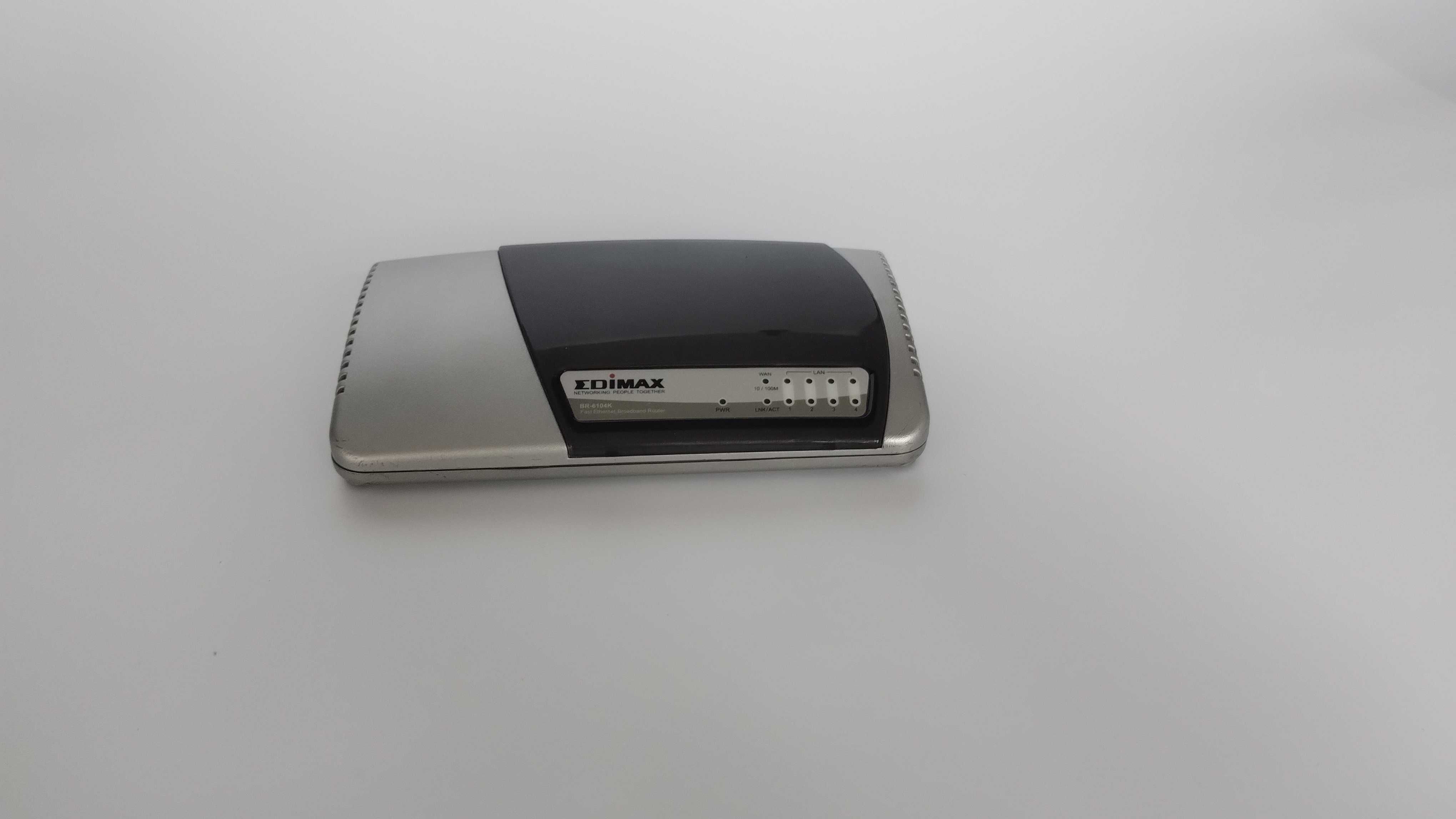 Router Edimax BR-6104K 4x LAN  1x WAN zasilacz w zestawie