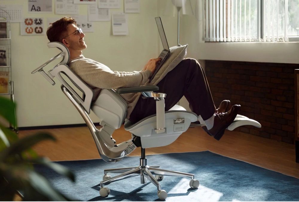 Ергономічне крісло Hbada X7 з масажем, підігрівом, вентиляцією