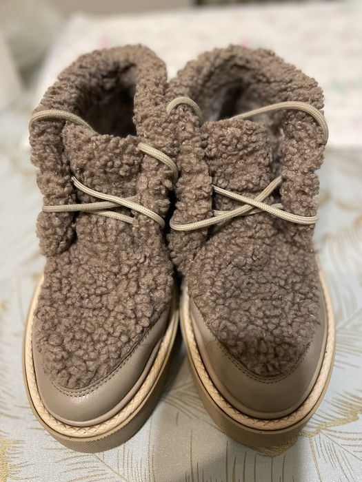 Шкіряні зимові черевики тедді 39