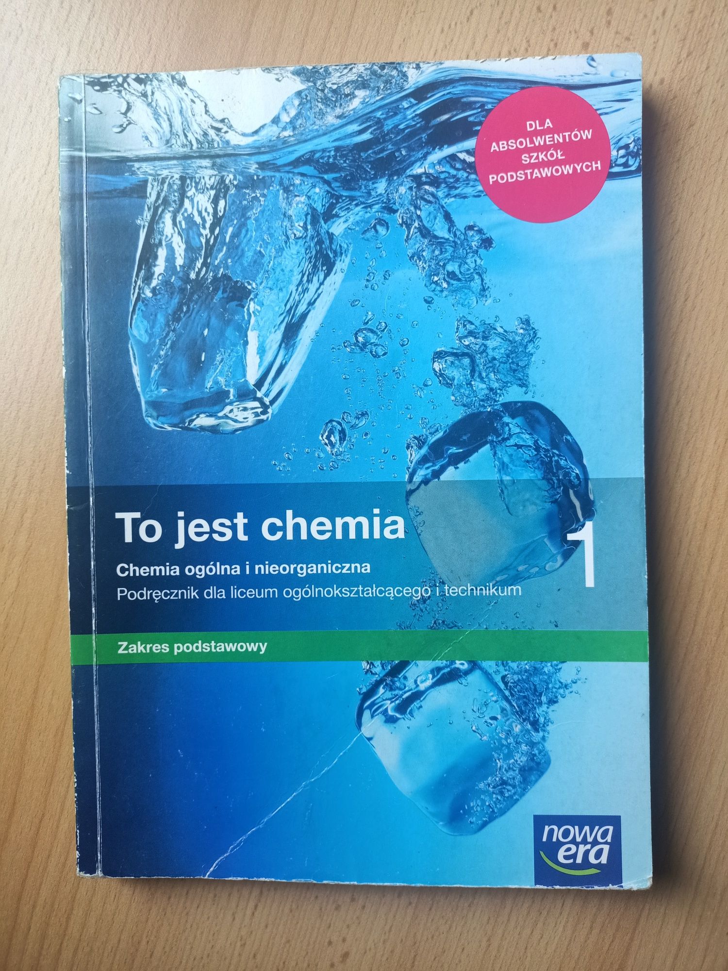 To jest chemia 1 Podręcznik dla liceum i technikum 
Podręcznik dla l