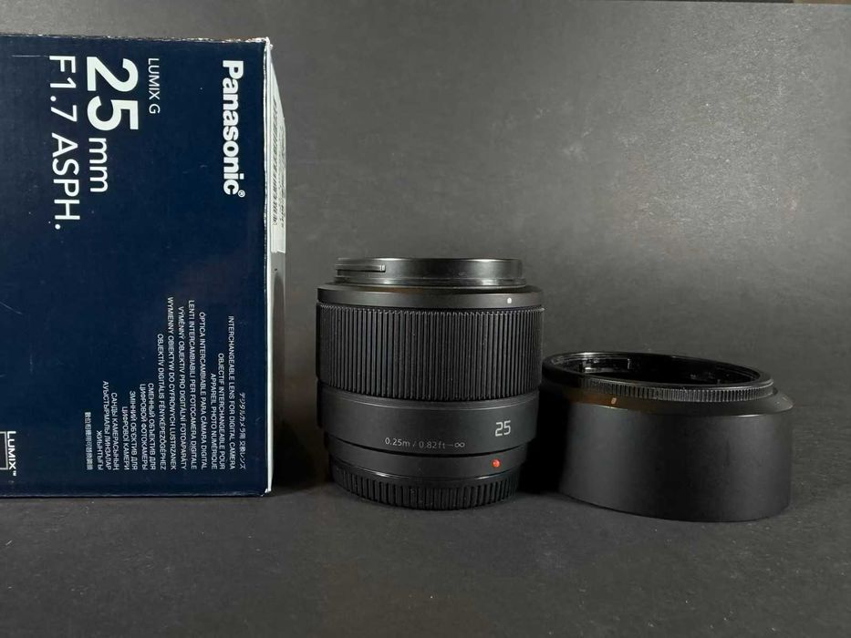 Объектив Panasonic Lumix G 25 mm f/1.7