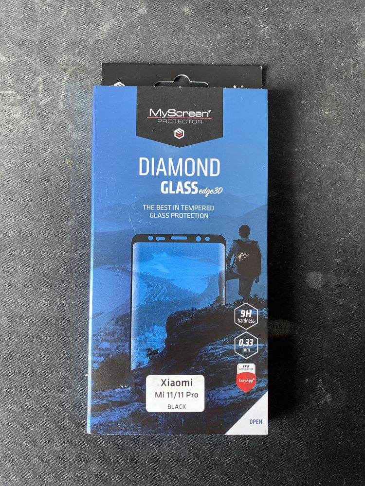 Szybka Diamond Glass Edge 3d Xiaomi Mi 11/11 Pro Black