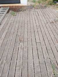 Pavimento Deck em madeira 60 m