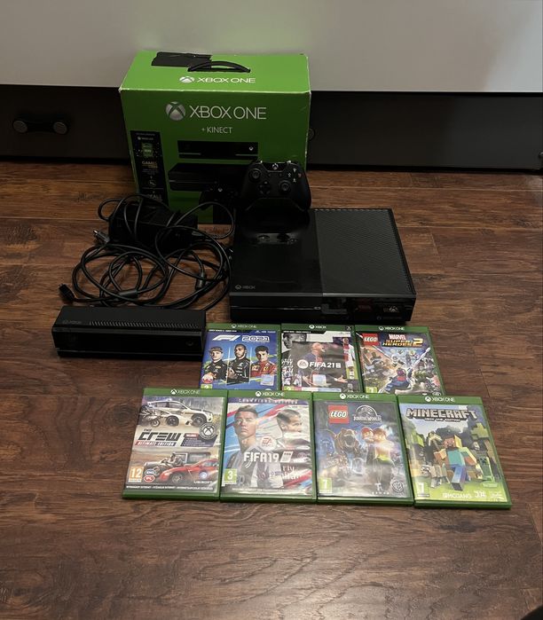 Xbox one zestaw+ gratis stojak na płyty