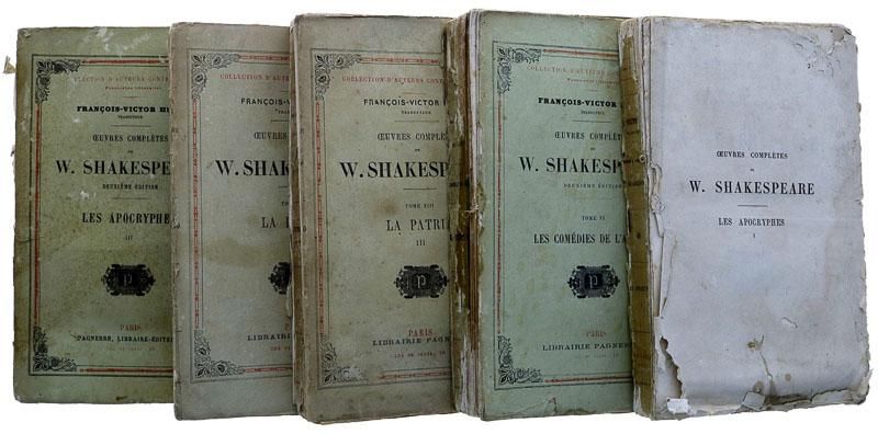 Obras Completas de Shakespeare (Frances) 1860s 1870s