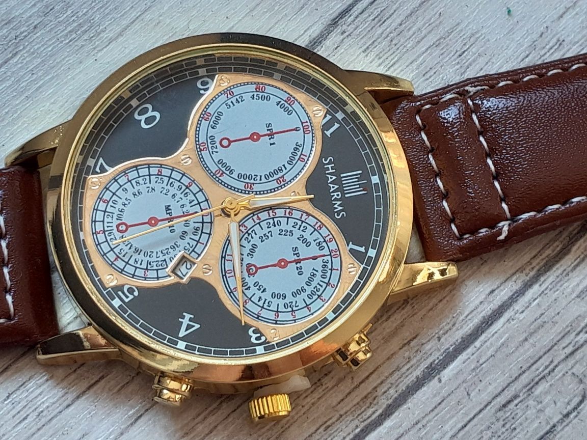 Zestaw dla mężczyzny: zegarek + bransoletki