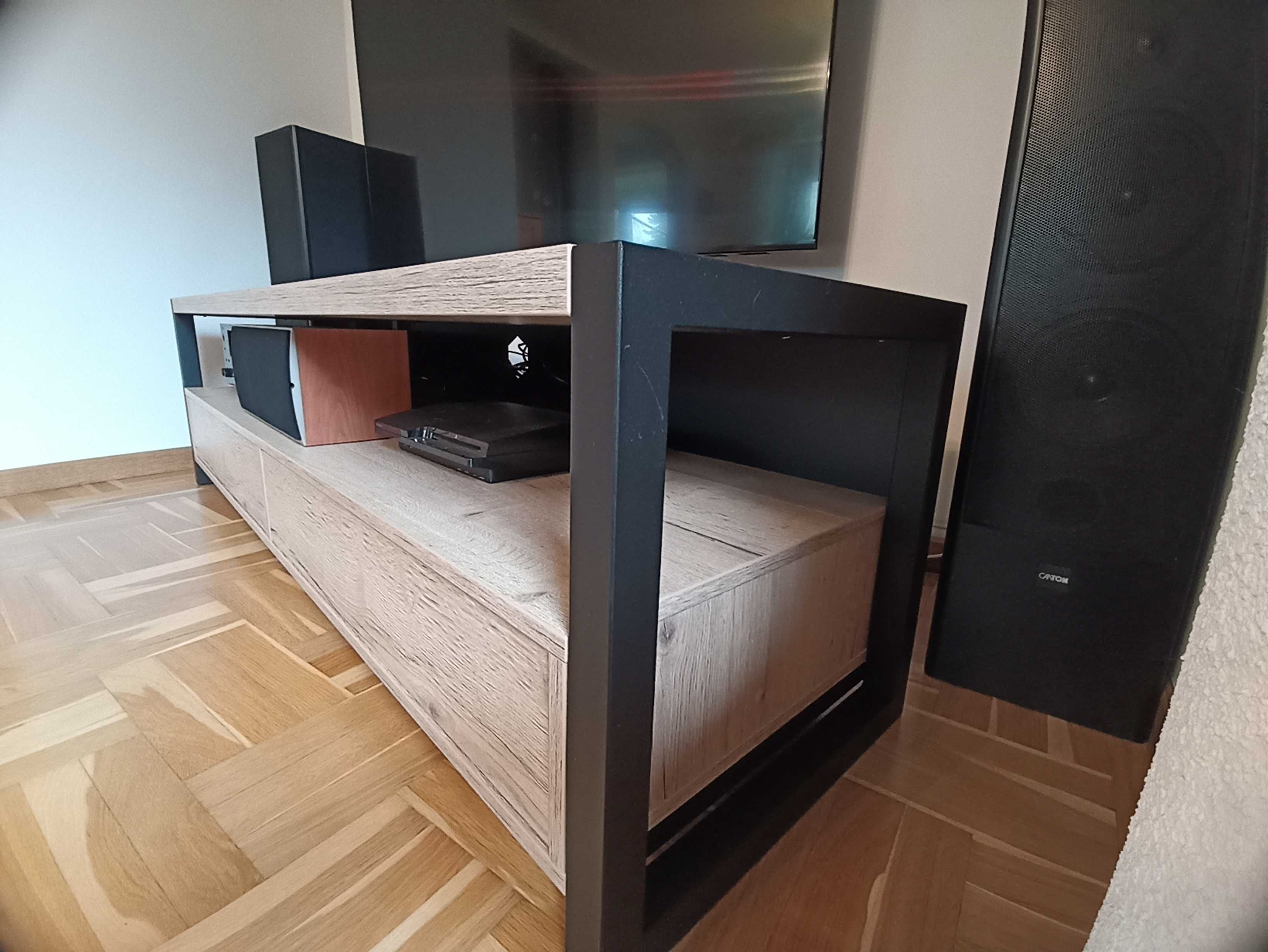 Nowa Szafka RTV loft Dąb 180 cm