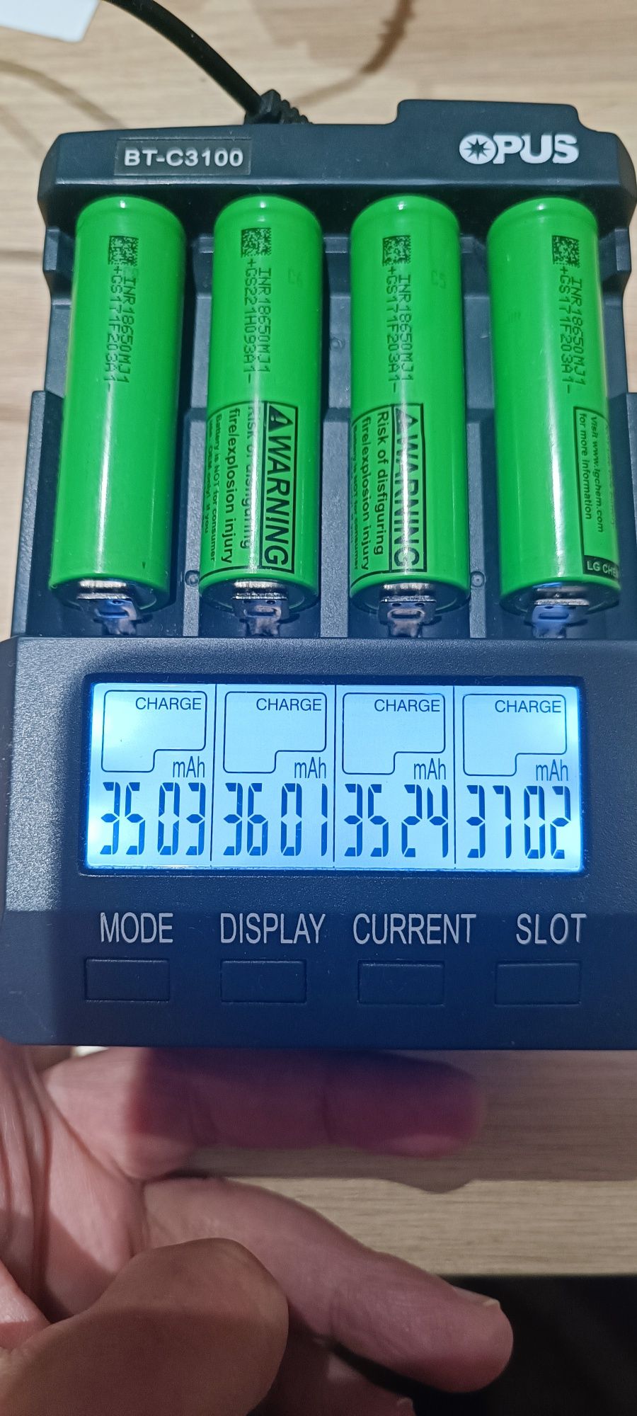 18650 LG MJ1 3500 mAh