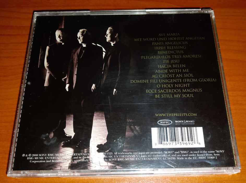 CD The Priests: Ave Maria, Pie Jesu, Hacia Belen...