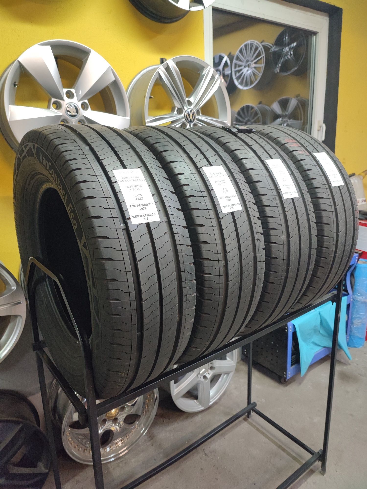 Opony letnie 235/65R16C 115/113R Continetal VanContactEco | 2023