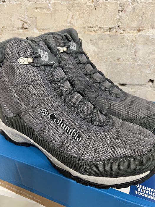 Ботинки Columbia firecamp Boot сірі оригінал нові waterproof