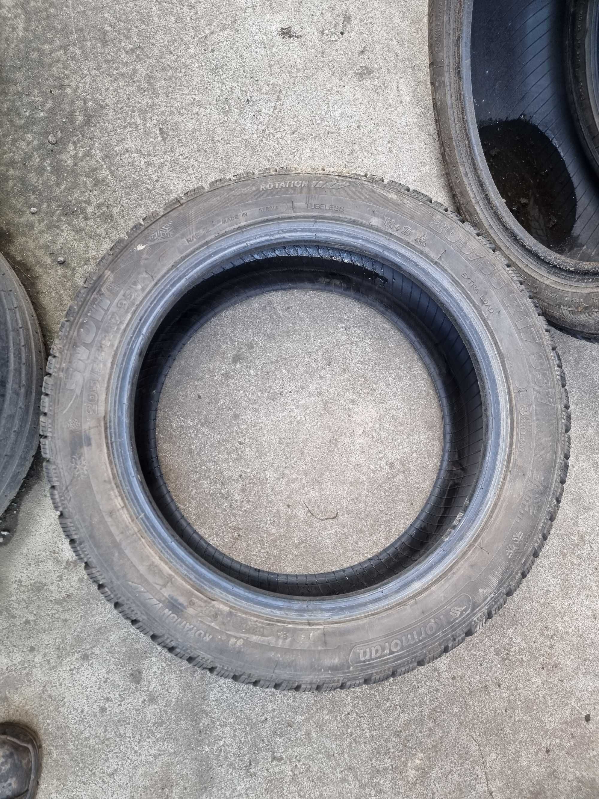 Opona 205/55/17 2023 r. Kormoran Snow DOT 4223 7,5 mm