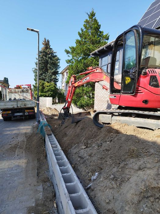 Usługi koparką i minikoparką transp. 3,5 t ład. wywrot ARTEM BUD