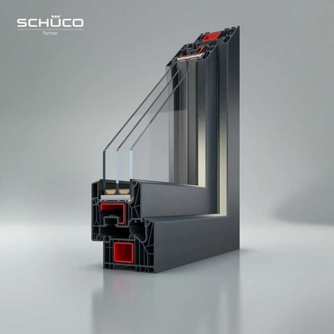 Okna PCV Schüco/Salamander/Drutex-pomiar dostawa i montaż