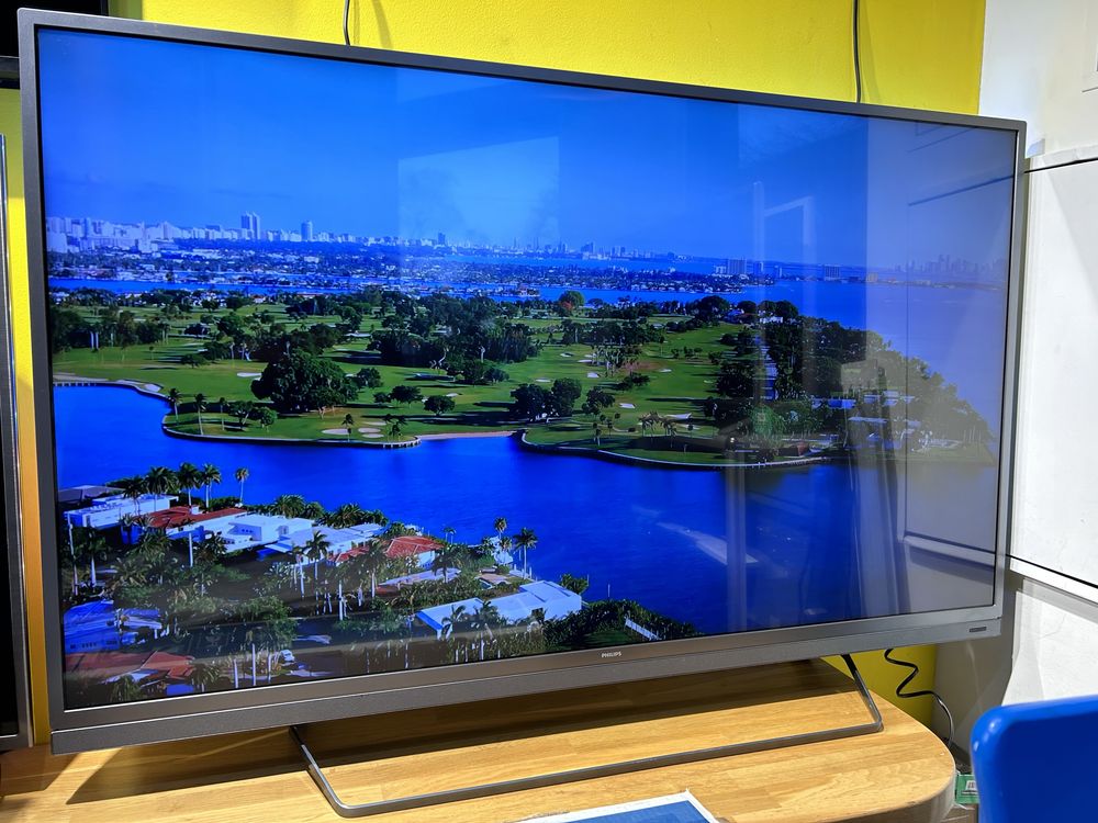 Телевізор 4K 55” Philips 55PUS7503, Smart TV, Android, Ambilight.