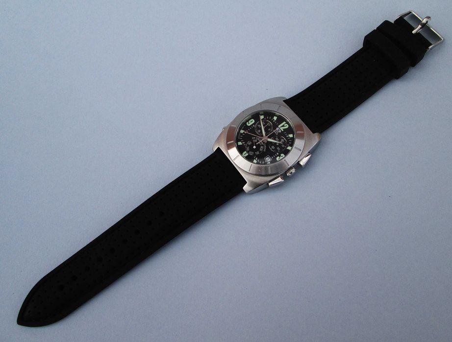 1990's Relógio Cronometro TIME FORCE com Alarme Mov. ISA 8154 - SWISS