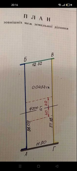 Ділянка в дачному масиві "Хриплин"