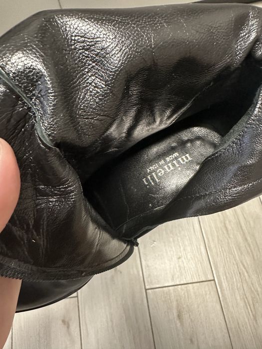 Чоботи шкіряні minelli 37