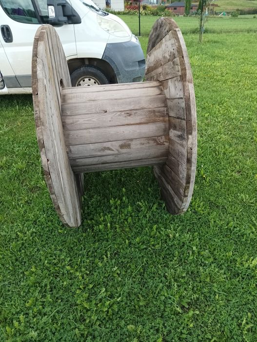 Szpule drewniane po kabllu