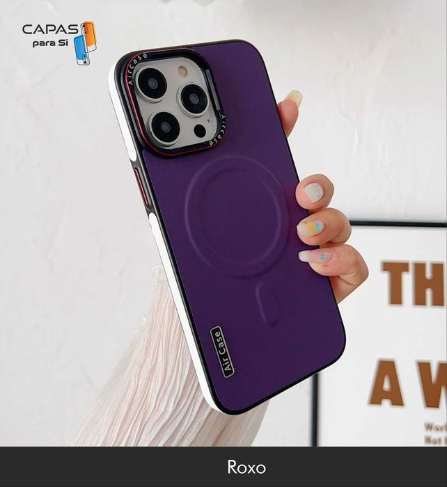 Capa air MagSafe iPhone 15/14/13/12/11Pro/ProMax -- PORTES INCLUIDOS