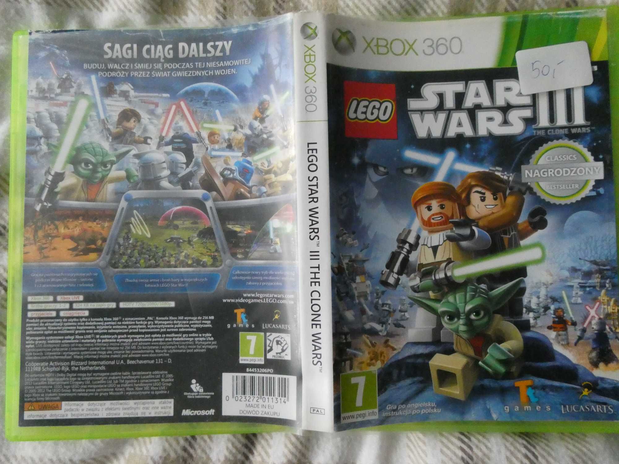 LEGO Star Wars III: Wojny klonów X360