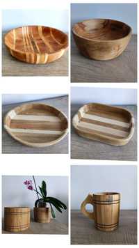 miska drewniana, deski do krojenia i inne wyroby z drewna