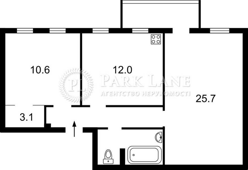 Продаж 2К Квартири Саксаганського, 36а ЦЕНТР Царський будинок 65м2