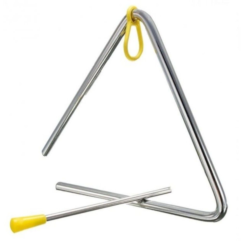 Музыкальный треугольник (Триангл) Руди металлический 13х12,5 (Д527у-3)