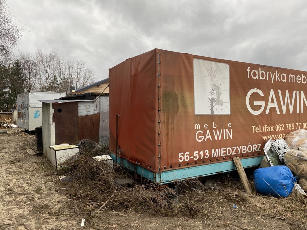 Zabudowa burto plandeka schowek paka z solowki