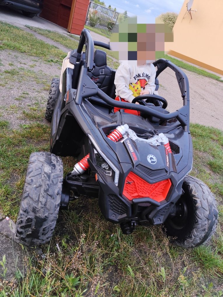 Duże buggy 2 osobowe jeździk Can-Am Maverick 4x200w