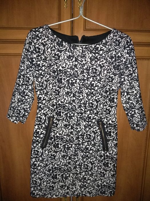 Платье туника с карманами. Торг.