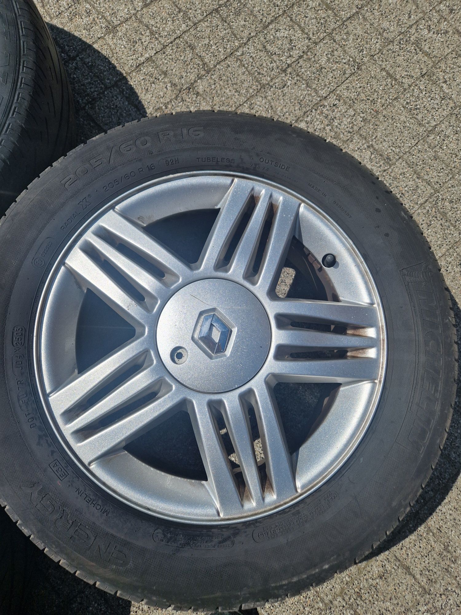 Kola aluminiowe Alufelgi Renault Megane Scenic 2