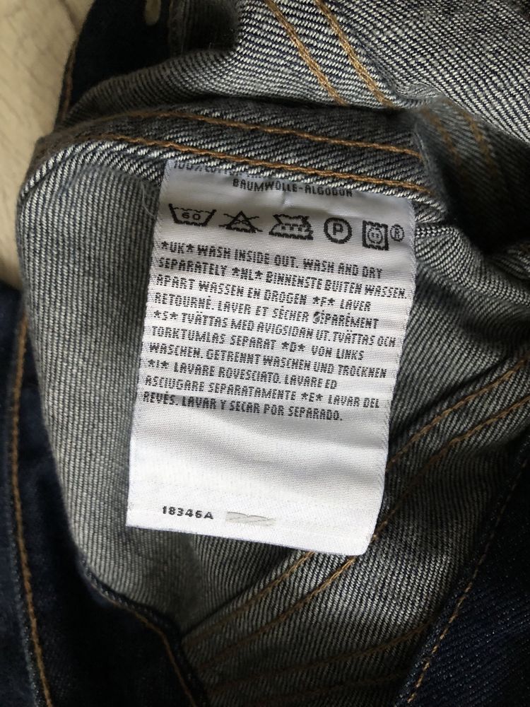 Джинсовая куртка levi’s boss hilfiger