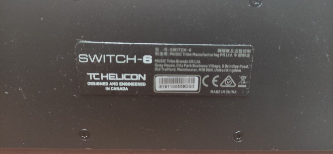 Tc Helicon Switch 6