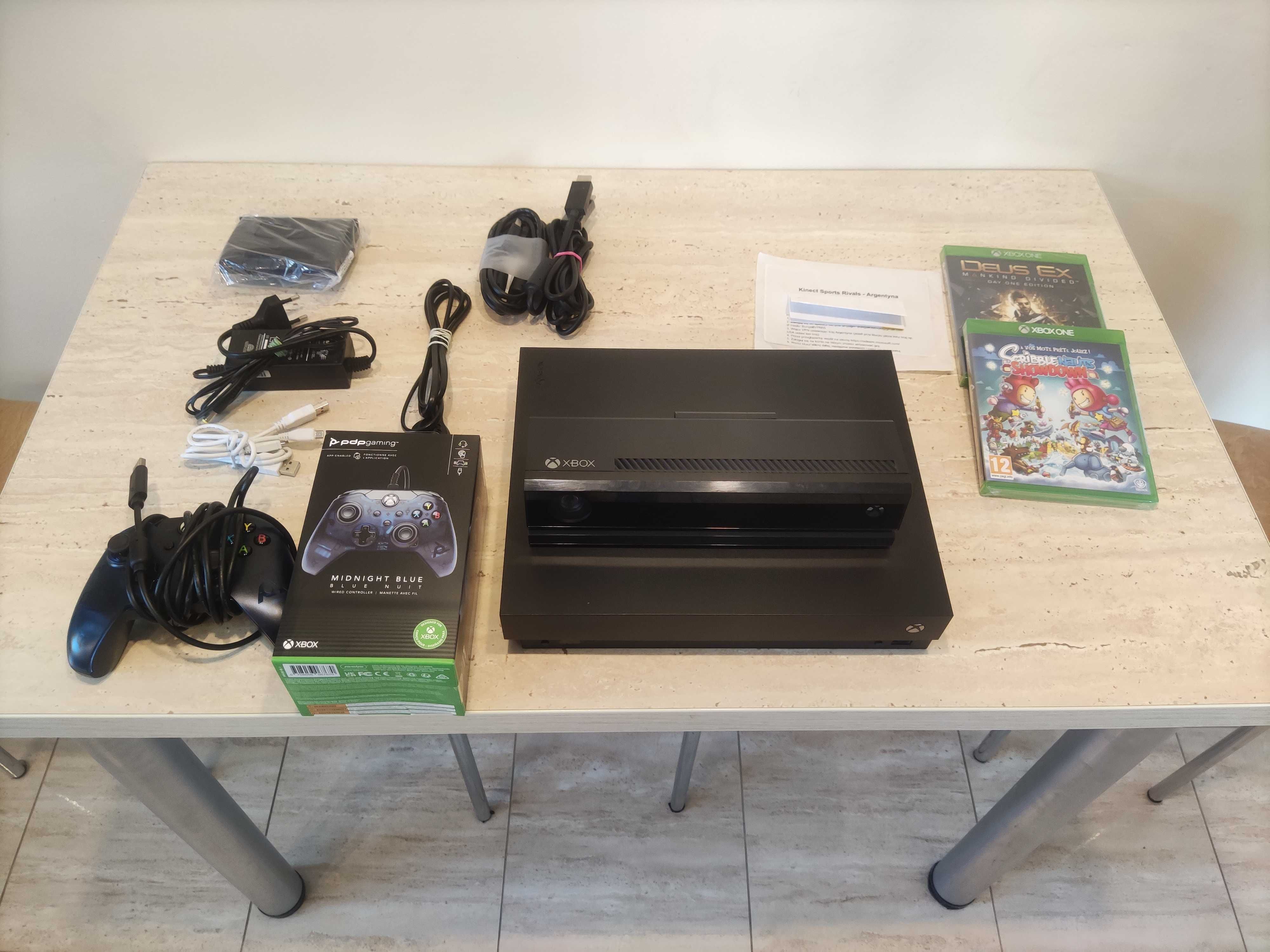 Konsola X Box One X 4K UHD + 2 PAD + Kinect