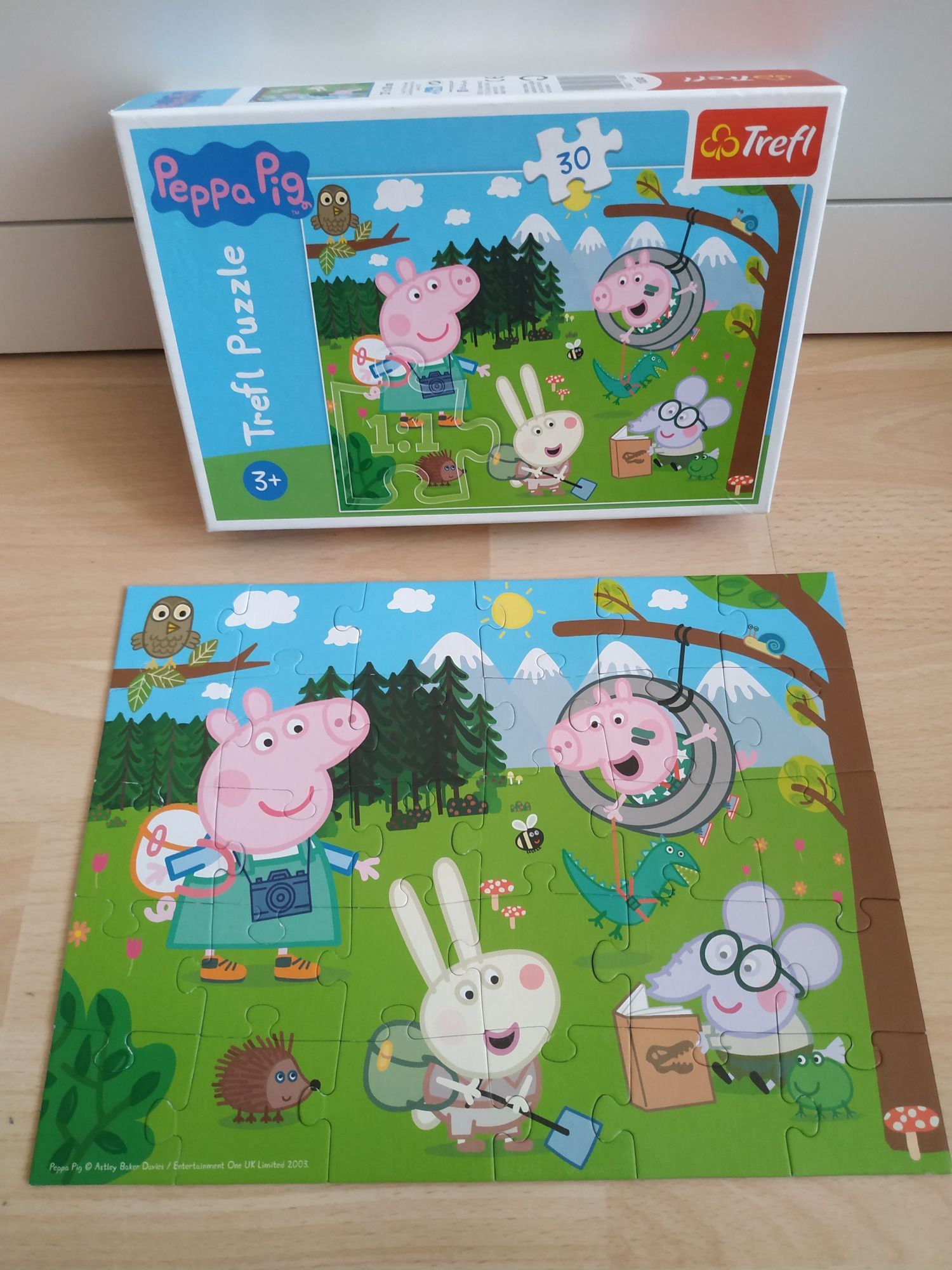 Puzzle  Trefl Świnka Peppa 30 elementów