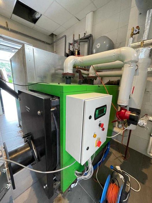 Piec Kostrzewa MaxiBio 100kw na pelet