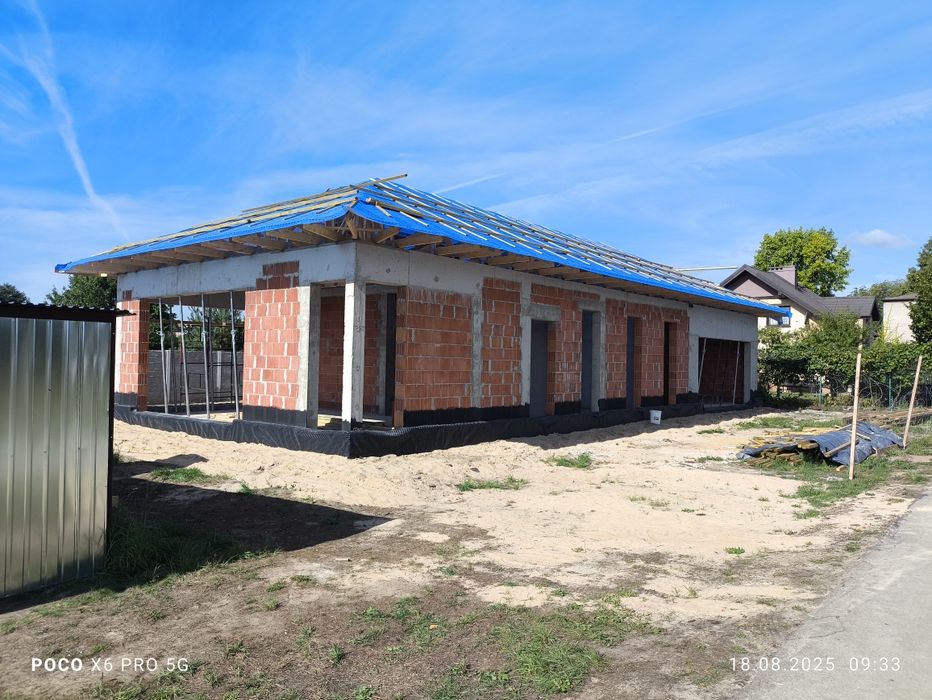 Budowa domu, elewacje,fundamenty, płyty fund., mury, stropy, żelbety