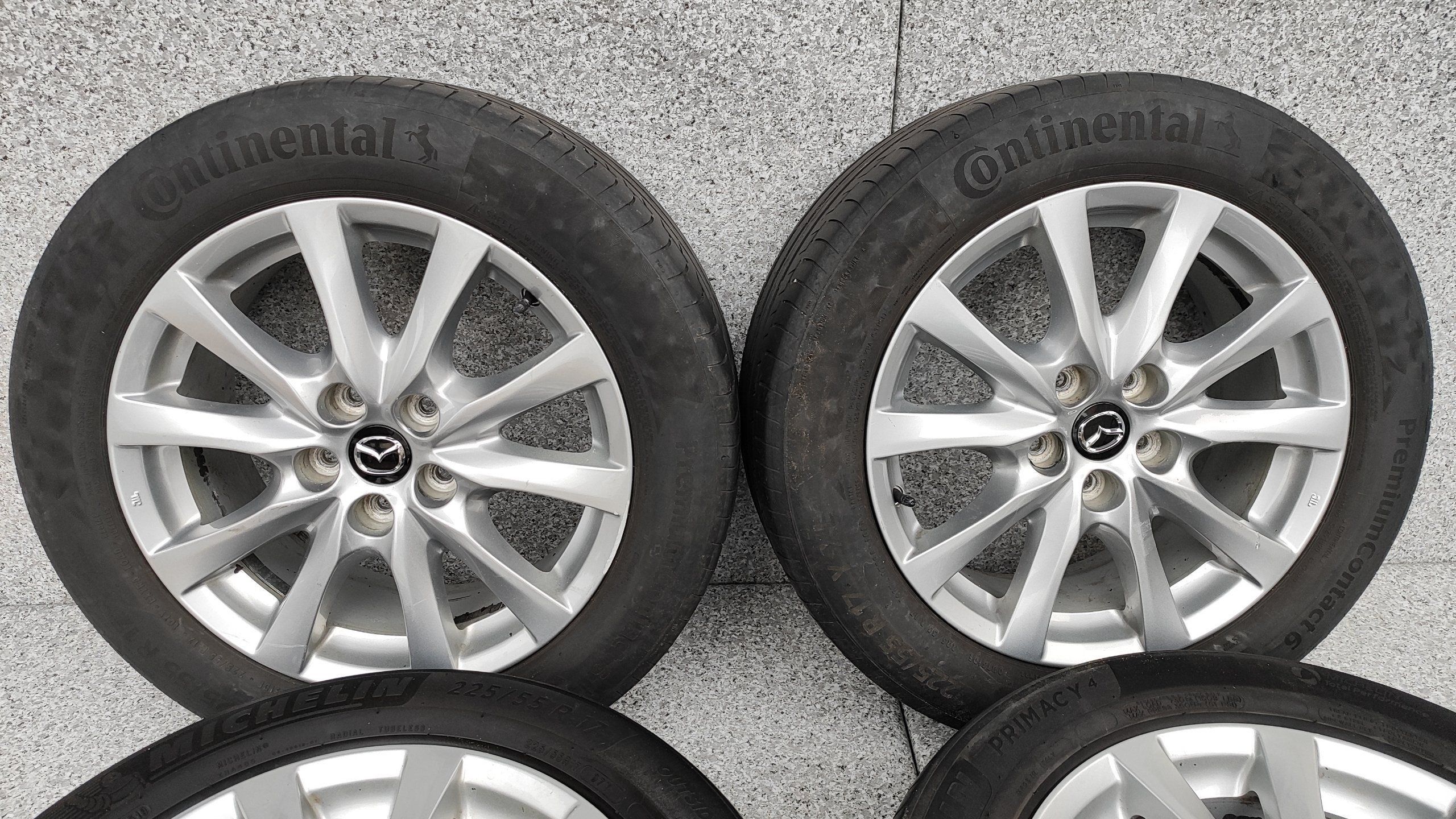 Mazda 6 GJ 12- EU Felgi aluminiowa opony 5x114,3  ET 50 17x7.5J
