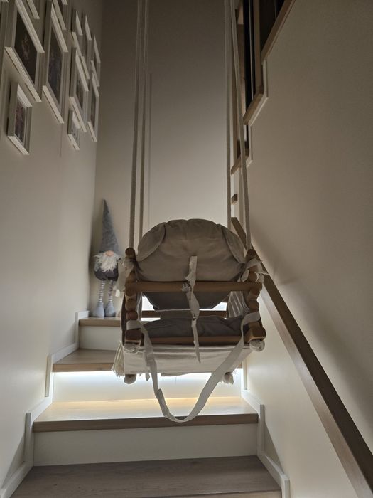 Drewniana Huśtawka dziecięca