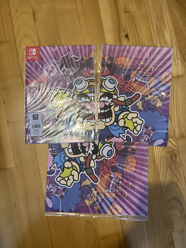 Plakat kolekcjonerski Wario