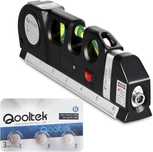 Laserowa poziomica + taśma 2-w-1 – laser, poziomica, miarka