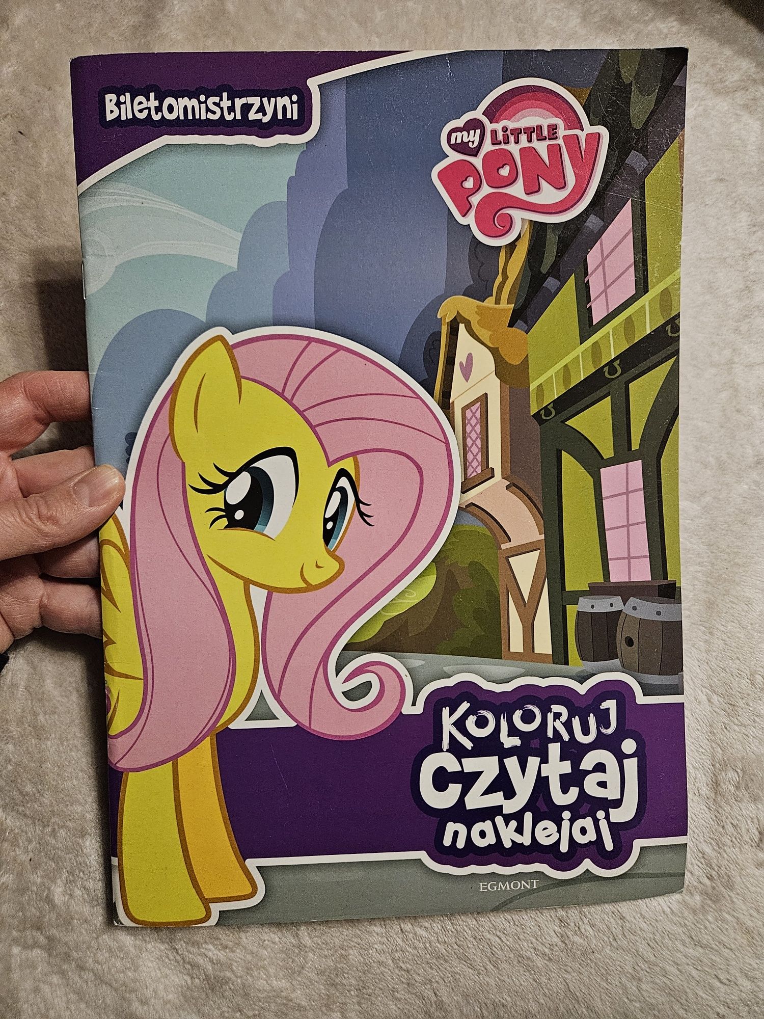 Książka My Little Pony Hasbro 2014 kolorowanka naklejki KupMiChceTo