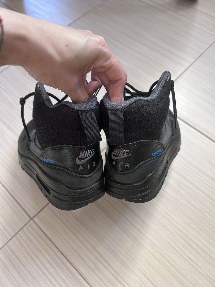 Высокие кроссовки ботинки хайтопы nike air max 36