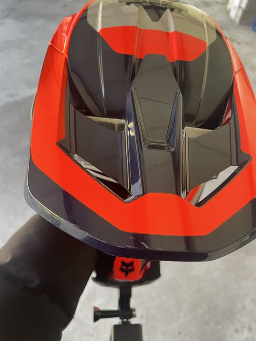 Capacete fox e oculos alpinestars