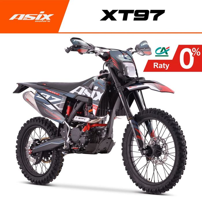 ASIX Inny CROSS 300 ASIX XT97 chłodnica lampa LED licznik transport +gratisy