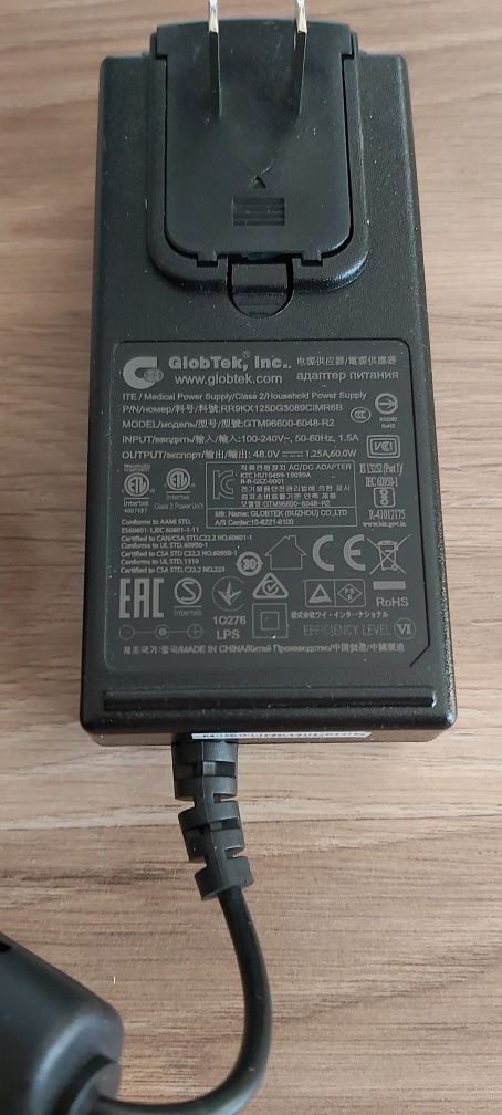 Glob Tek zasilacz.