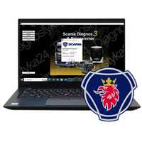 NAJNOWSZE OPROGRAMOWANIE Scania SDP3 2.58 + Gotowy Laptop Lenovo